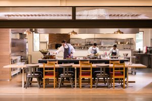 Leapard's Leap Kitchen with SA Table Cheffs cooking a delight. Leapard's Leap Kitchen with SA Table