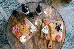 Canto food platters and pairings on display. Canto food platters