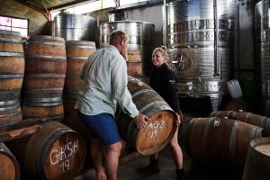 Luddite cellar barrels