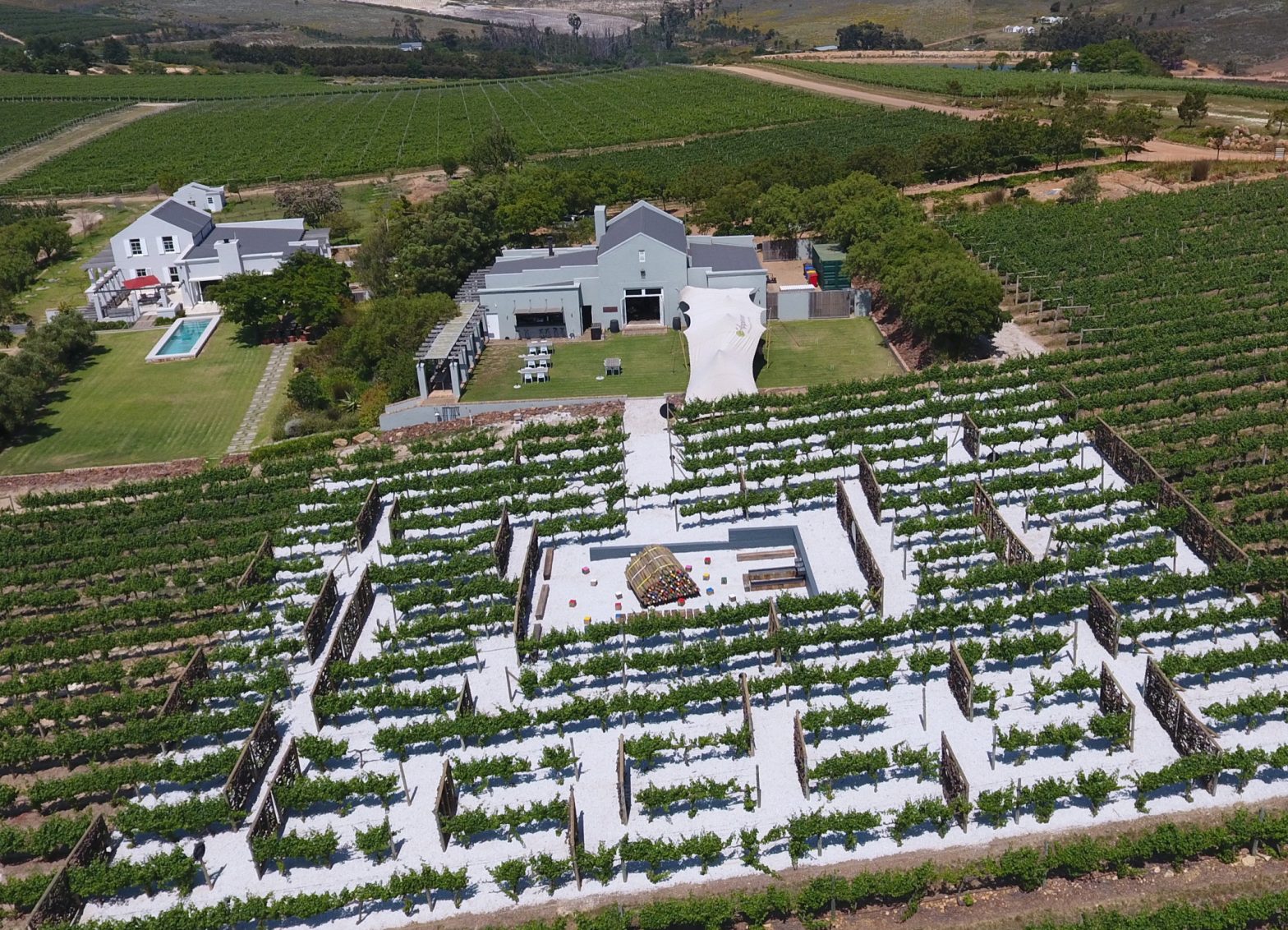 South Hill arial view