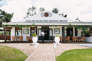 Wildekrans cellar and tasting entrance