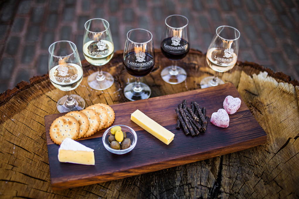 Landskroon Wines platters