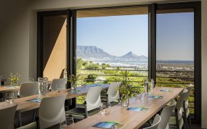 Durbanville Hills dining with a view