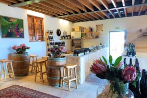 Ayama Wines tasting bar