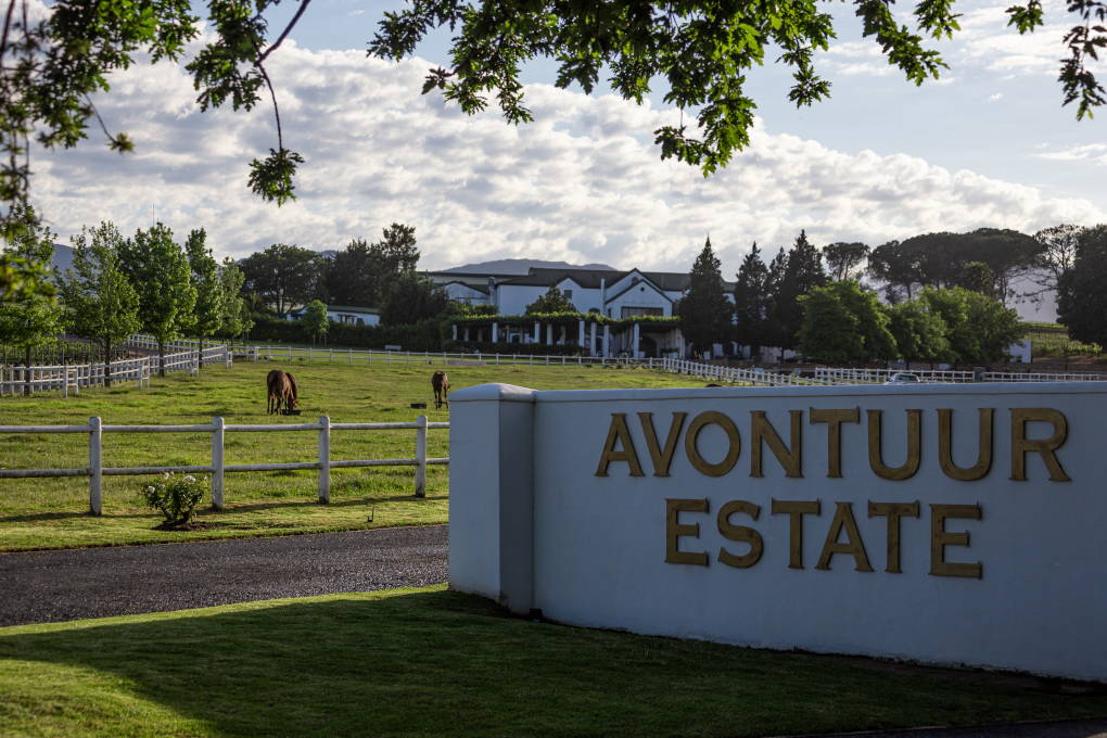 Avontuur Wine Estate entrance