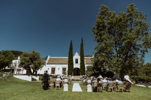Avontuur Wine Estate wedding event