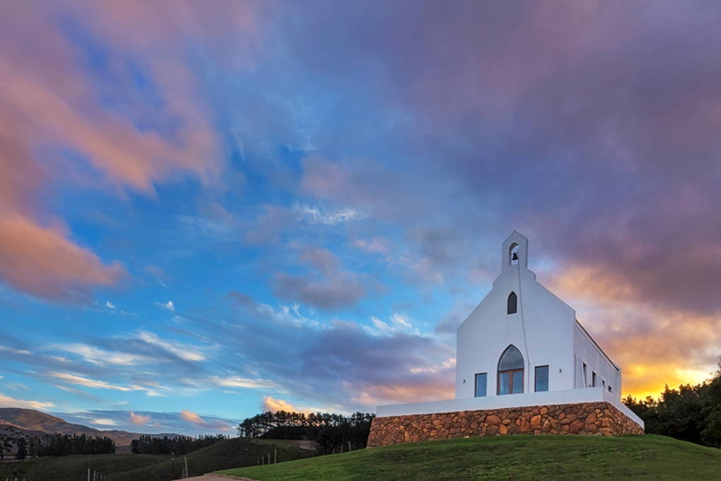 Ataraxia Wine Farm sunset