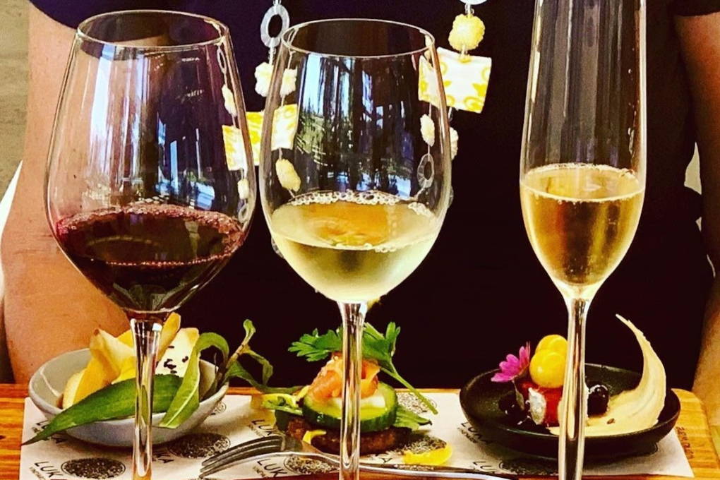 Luka Vineyards Wines and champagne