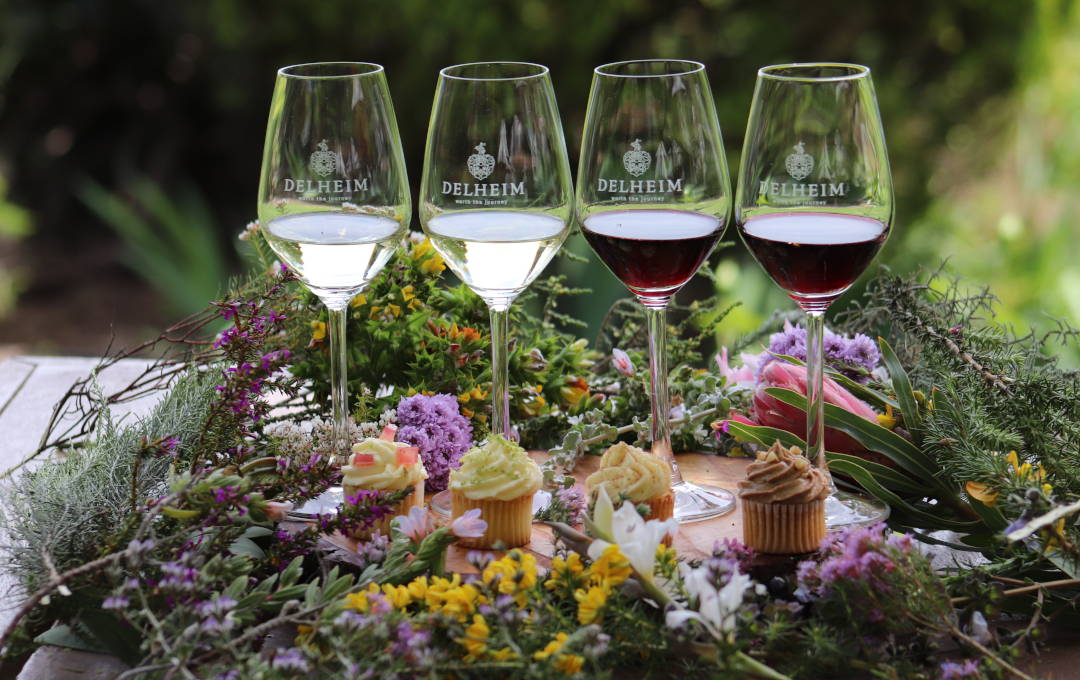Delheim Wine Estate Cupcake Pairing